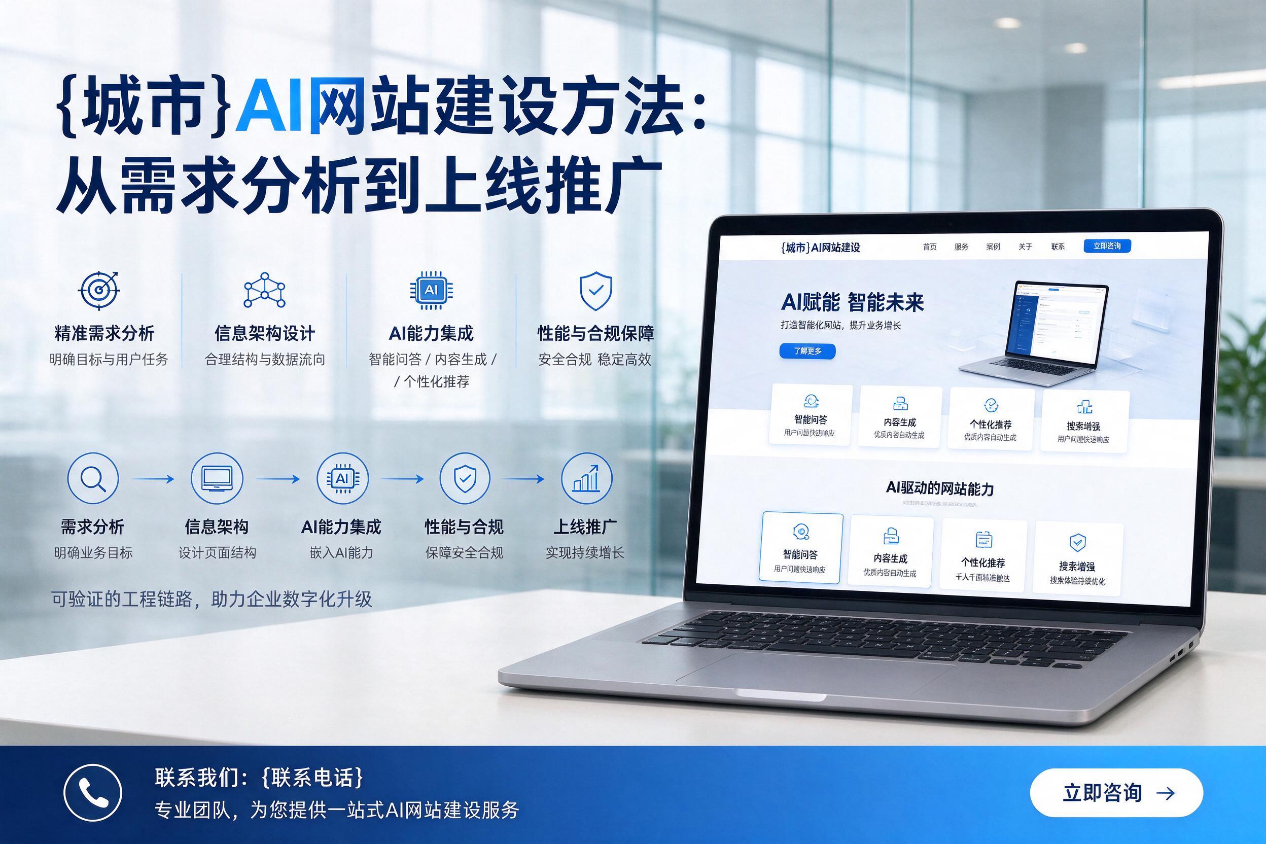 辰溪AI网站建设方法：从需求分析到上线推广