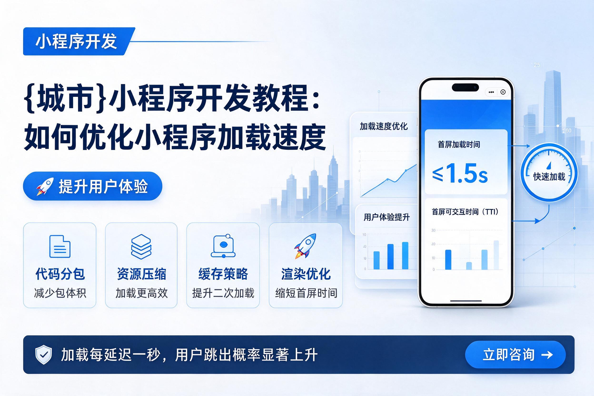 辰溪小程序开发教程：如何优化小程序加载速度提升用户体验