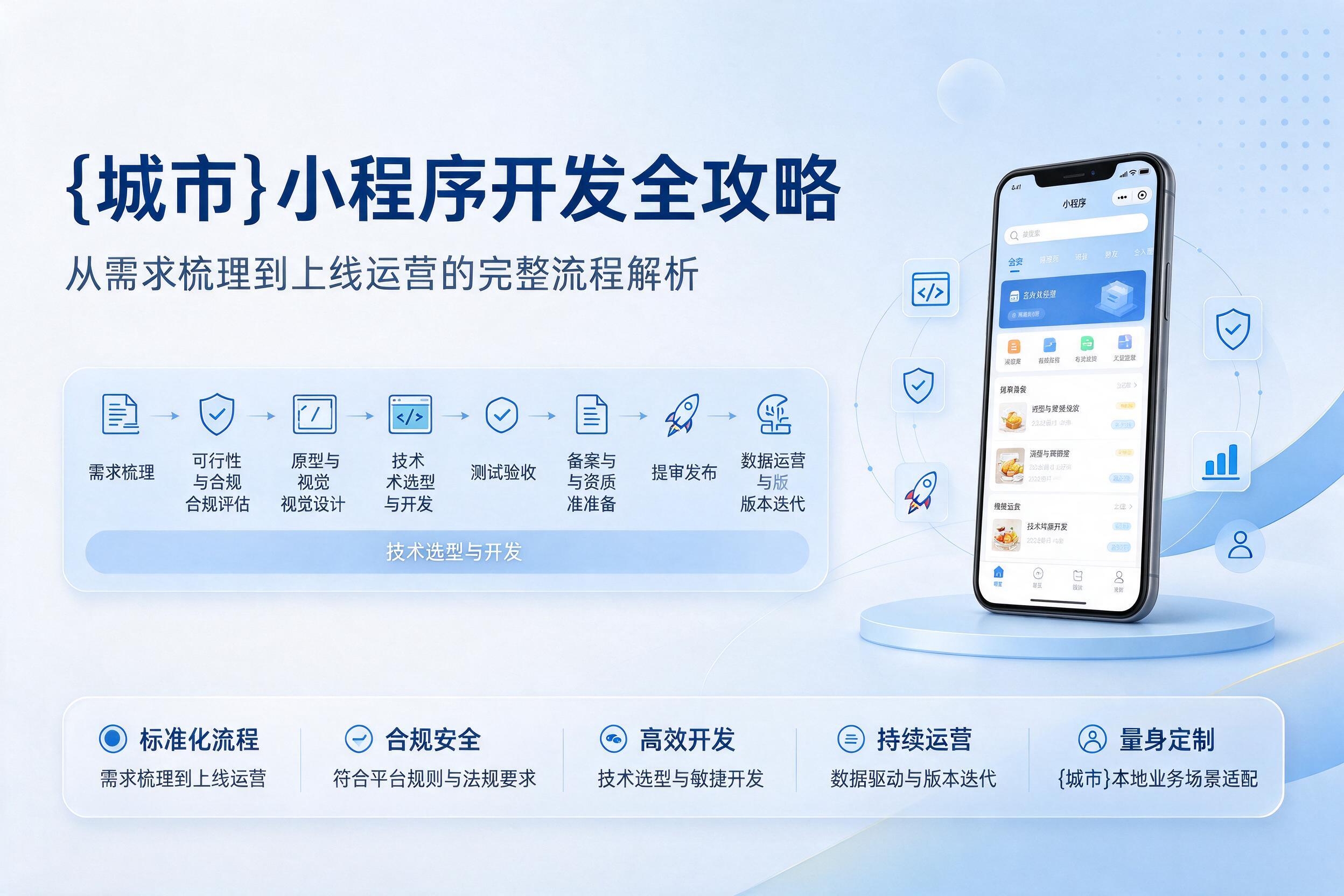 辰溪小程序开发全攻略：从需求梳理到上线运营的完整流程解析